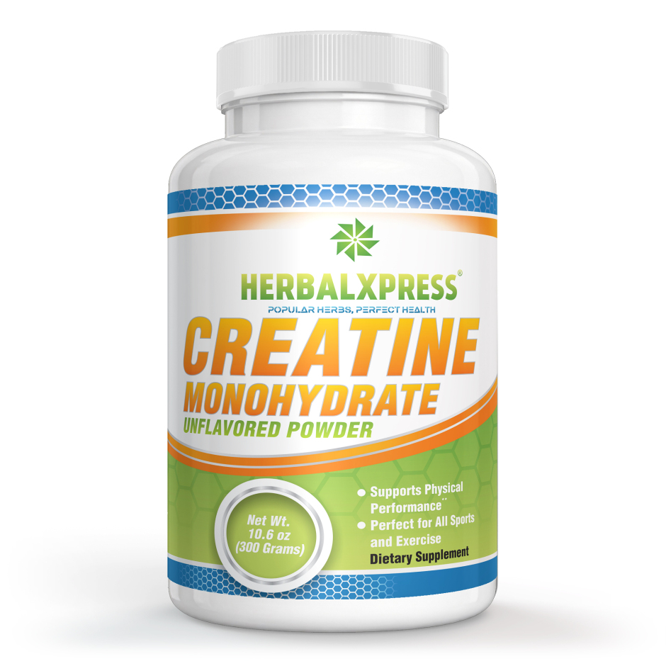 Herbalxpress Creatine Monohydrate Unflavored Powder 300g
