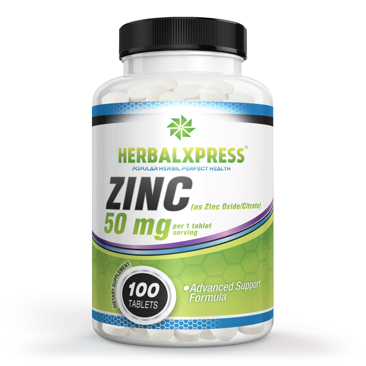 Herbalxpress Zinc 50mg 100 Tablets