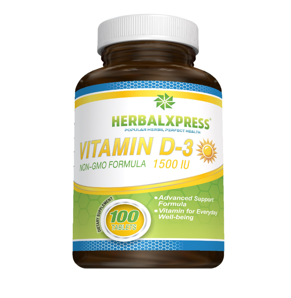 Vitamin D-3 (as cholecalciferol) 1,500 IU 